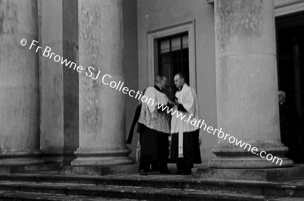 ST FRANCIS XAVIERS  FR.TYNDALL & COMMANTY? WHEN LEAVING